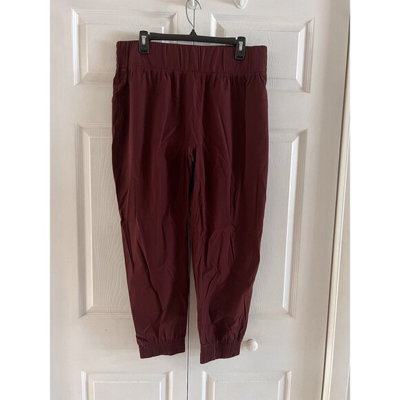 Halara Elastic Waistband Burgundy Maroon Xl Jogger - Picture 3 of 6